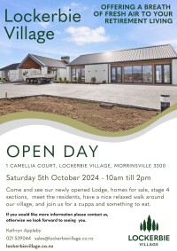 Open Day 5 October information