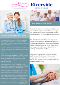 About Riverside Home & Care