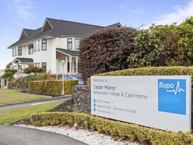 Primary photo of Bupa Cedar Manor Care Home - Tauranga